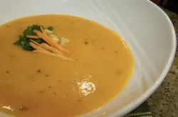 Sopa india de zanahoria